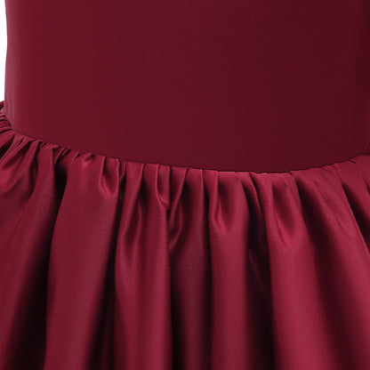 Frocklet Princess Puffy Sleeve Tea-Length Ball Gown Dress for Girls | Special Occasion Dress 30