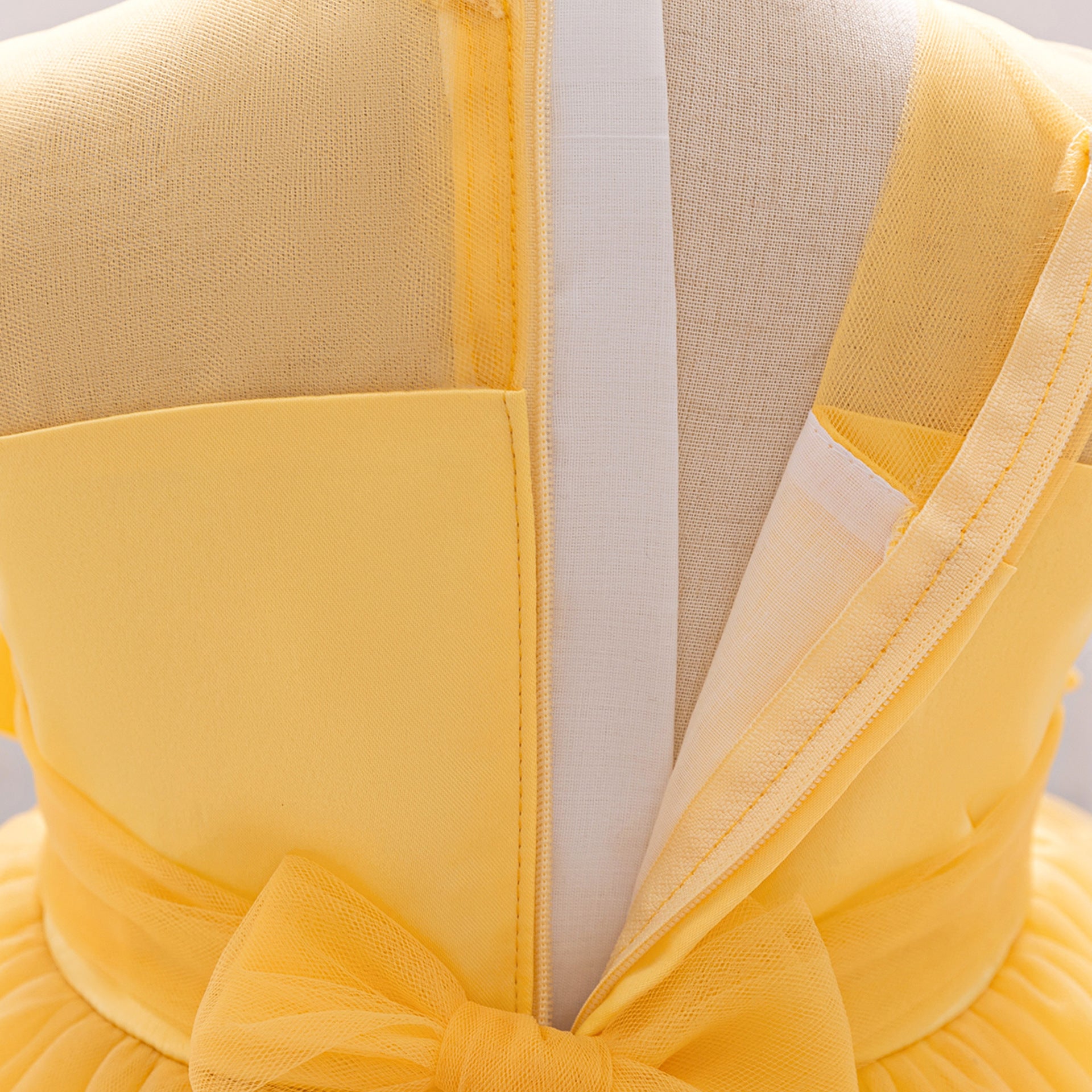Puffy Mesh Princess Ball Gown Dress for Girls 9 Months–4 Years