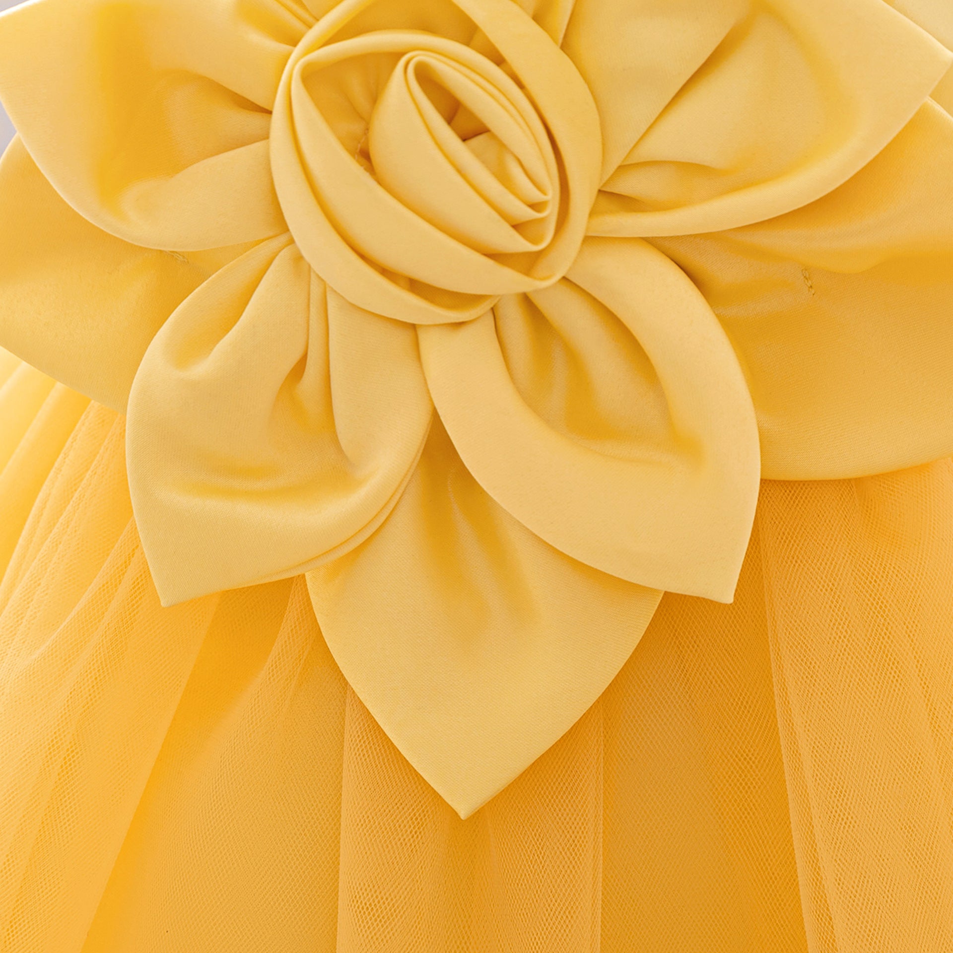 Puffy Mesh Princess Ball Gown Dress for Girls 9 Months–4 Years