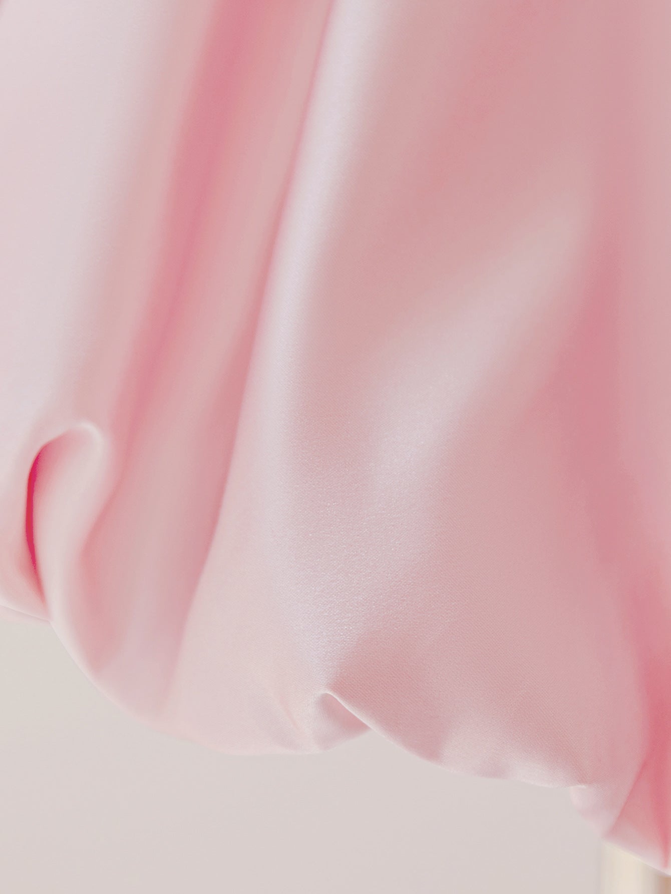 Puffy Bowknot Satin Flower Girl Dress – Princess Ball Gown for Kids