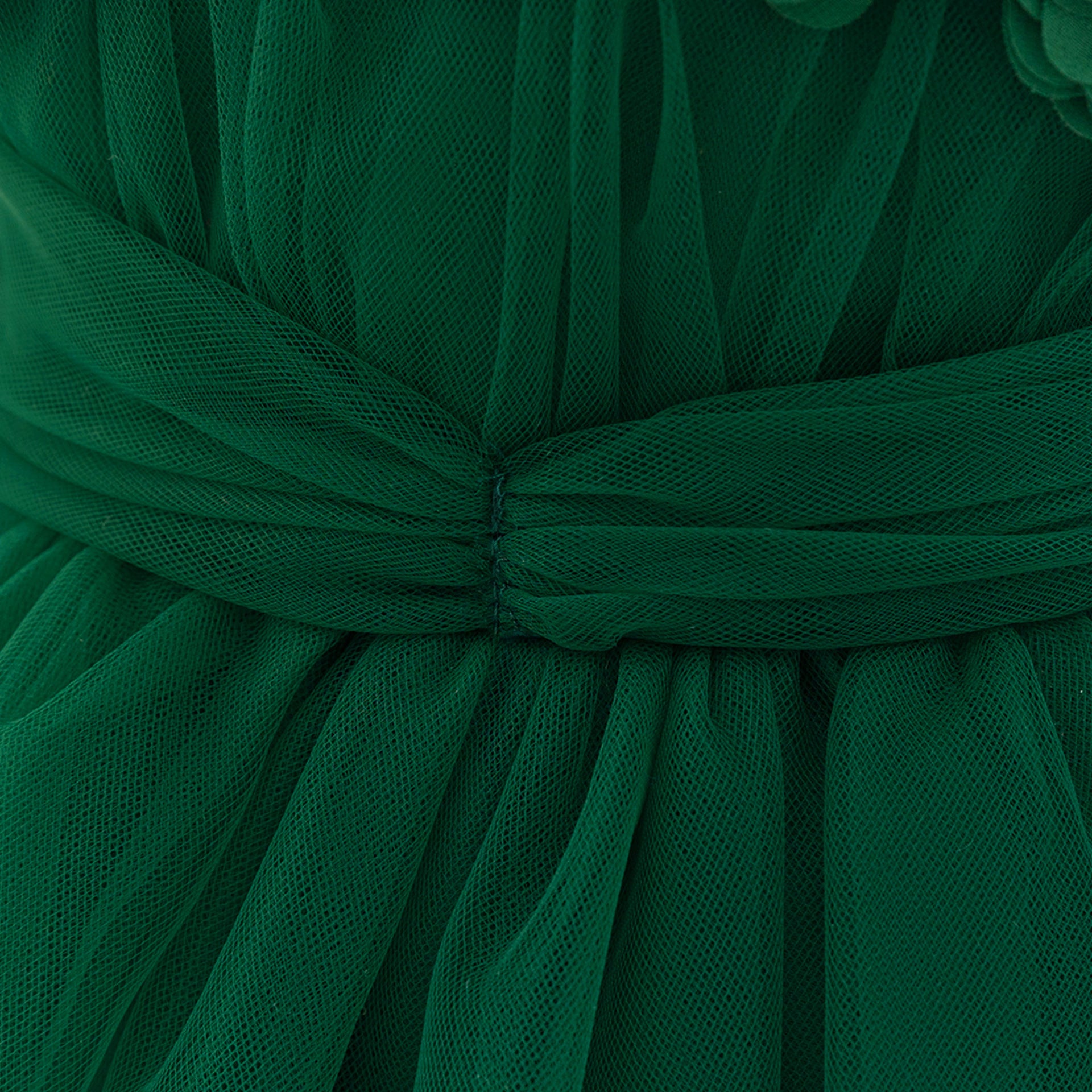 Cute Puffy Tulle Ball Gown Princess Dress for Toddlers - Square Neck Tea Length