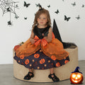 Pumpkin Puff Cartoon Party Dress for Baby Girls
