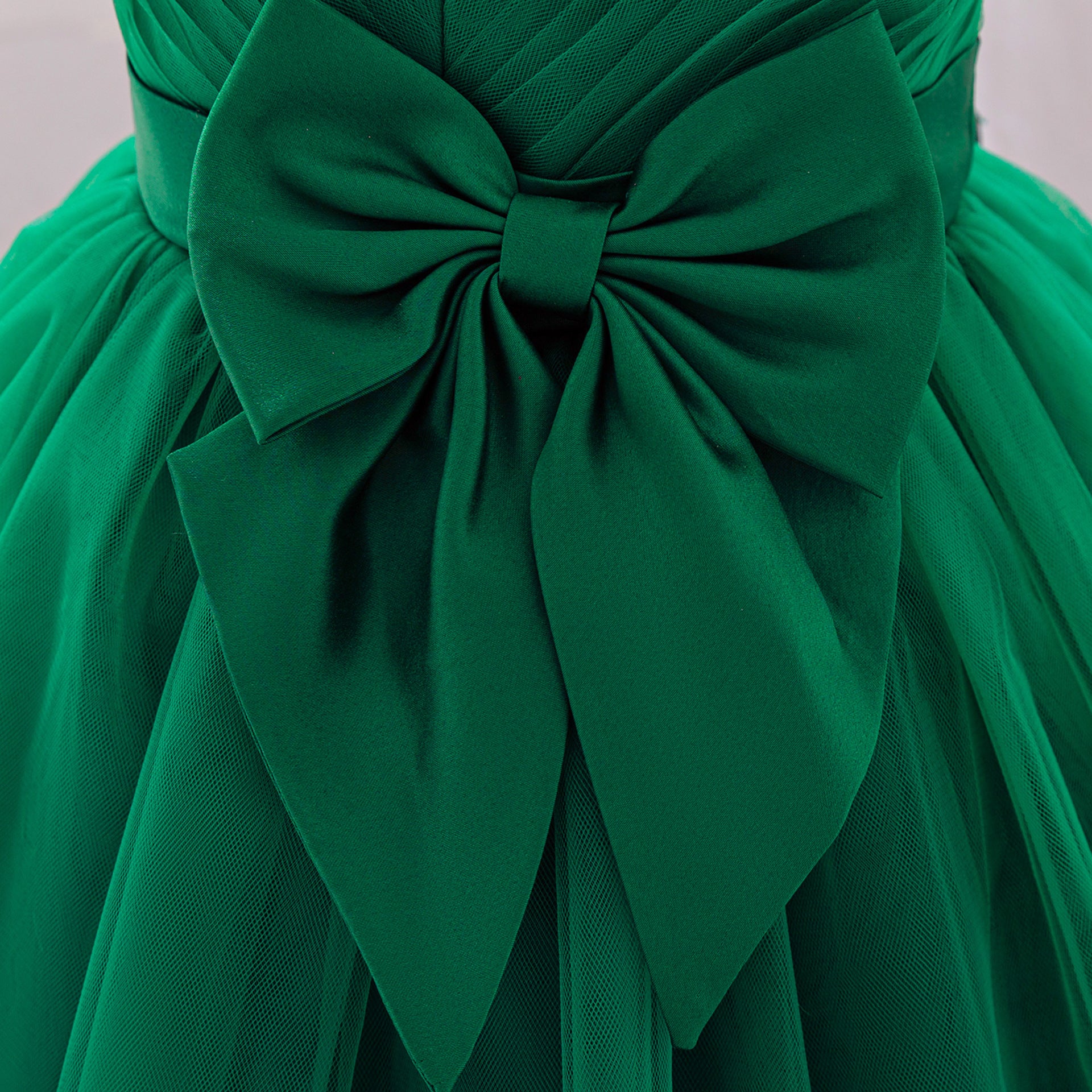 Cute Puffy Mesh Sequin Ball Gown for Toddlers – Party & Flower Girl Dress