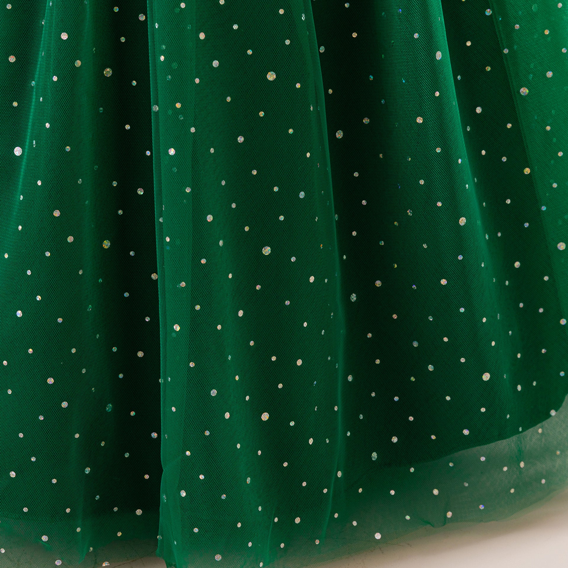 Sequin Bowknot Maxi Dress for Girls – Sparkly Party & Flower Girl Gown