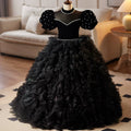 Sequin Flower Maxi Dress for Girls