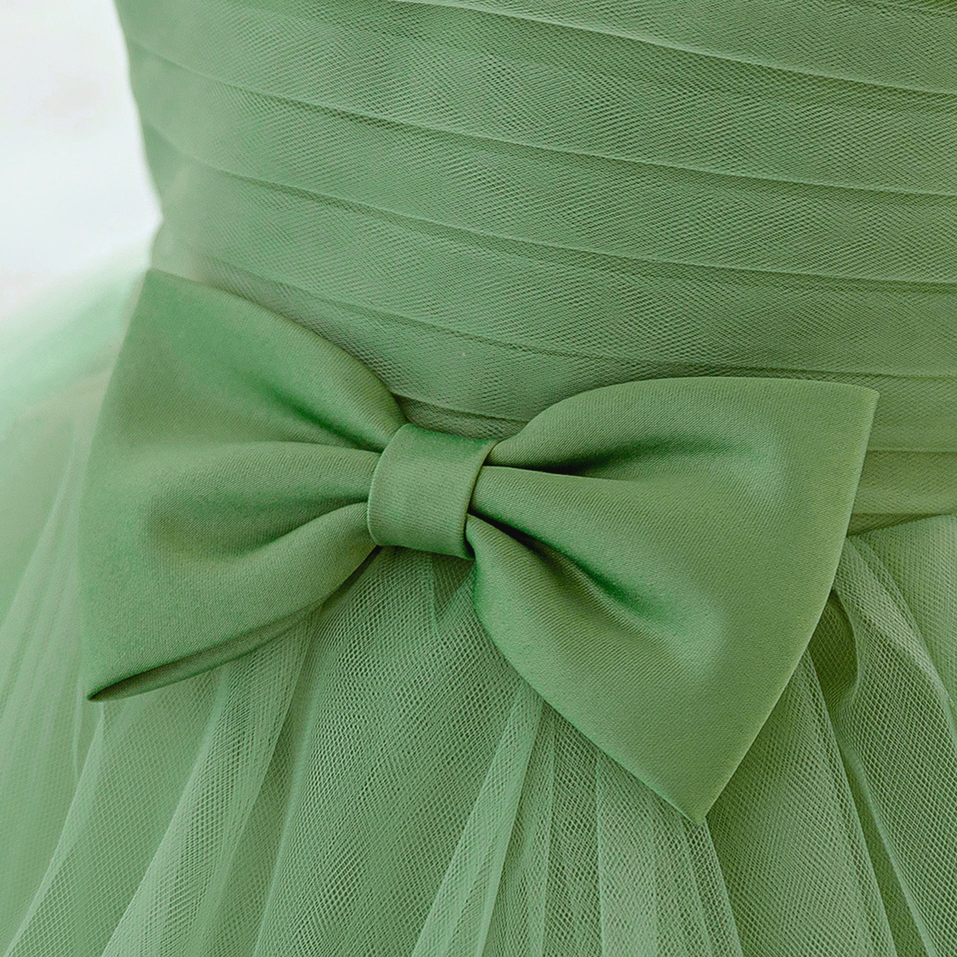 Puffy Tulle Ball Gown Baby Dress – Tiered Skirt & Bow | Party & Flower Girl Outfit